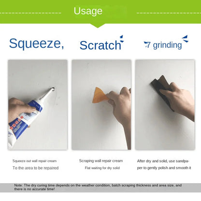 Universal Wall Repair Paste & Sealant 250g with Scraper by HitMyNeed