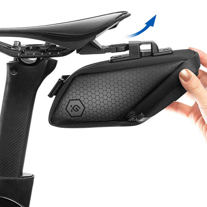 Universal Waterproof Bike Saddle Bag with Bracket by HitMyNeed
