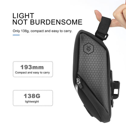Universal Waterproof Bike Saddle Bag with Bracket by HitMyNeed