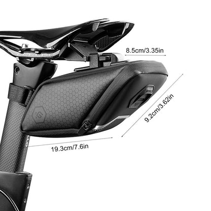 Universal Waterproof Bike Saddle Bag with Bracket by HitMyNeed