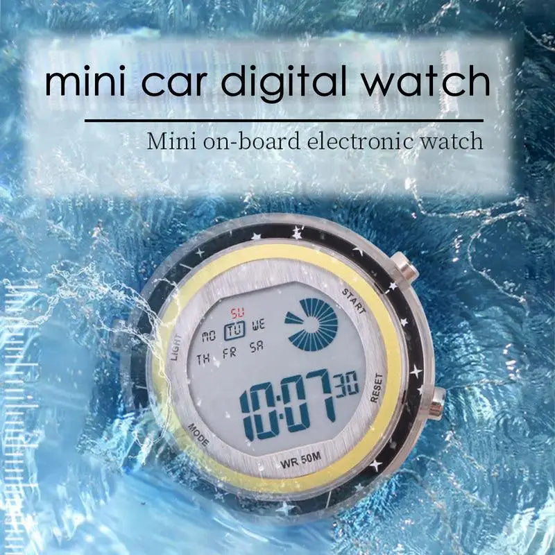 Universal Waterproof Luminous Motorcycle Handlebar Clock by HitMyNeed