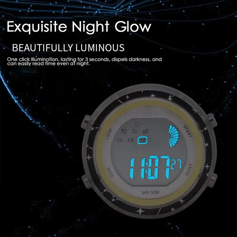 Universal Waterproof Luminous Motorcycle Handlebar Clock by HitMyNeed