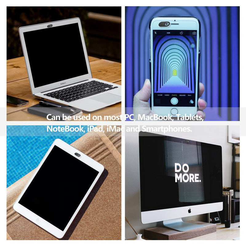 Universal Webcam Privacy Slider Cover (3-Pack) by HitMyNeed