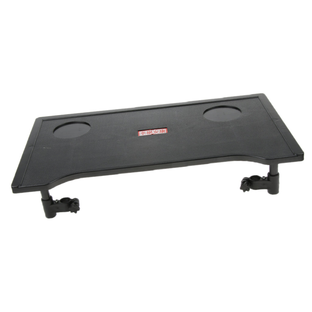 Universal Wheelchair Tray with Dual Cup Holders by HitMyNeed