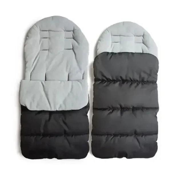 Universal Winter Stroller Footmuff Sleeping Bag gray by HitMyNeed
