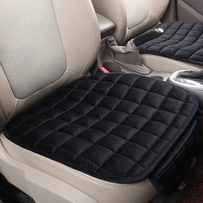 Universal Winter Warm Car Seat Cushion Cover black by HitMyNeed