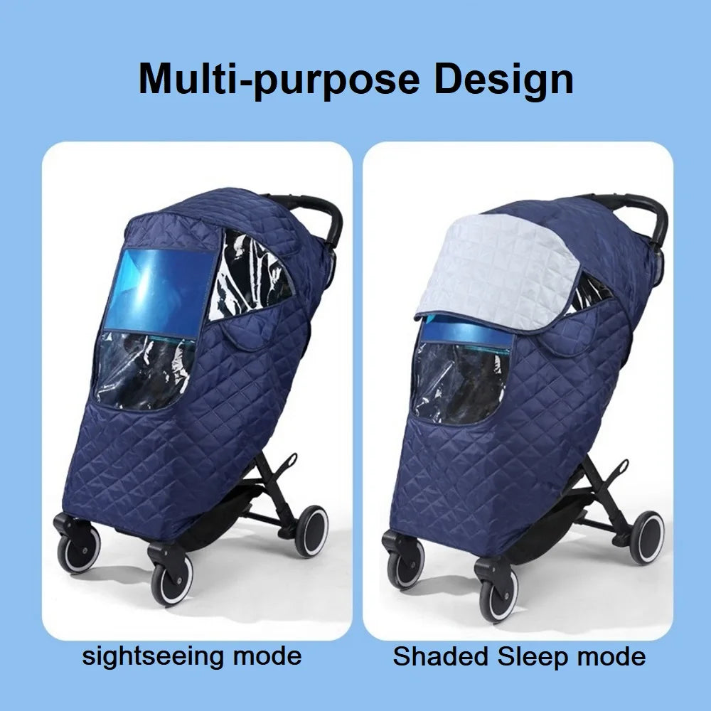 Universal Winter Waterproof Stroller Rain Cover by HitMyNeed