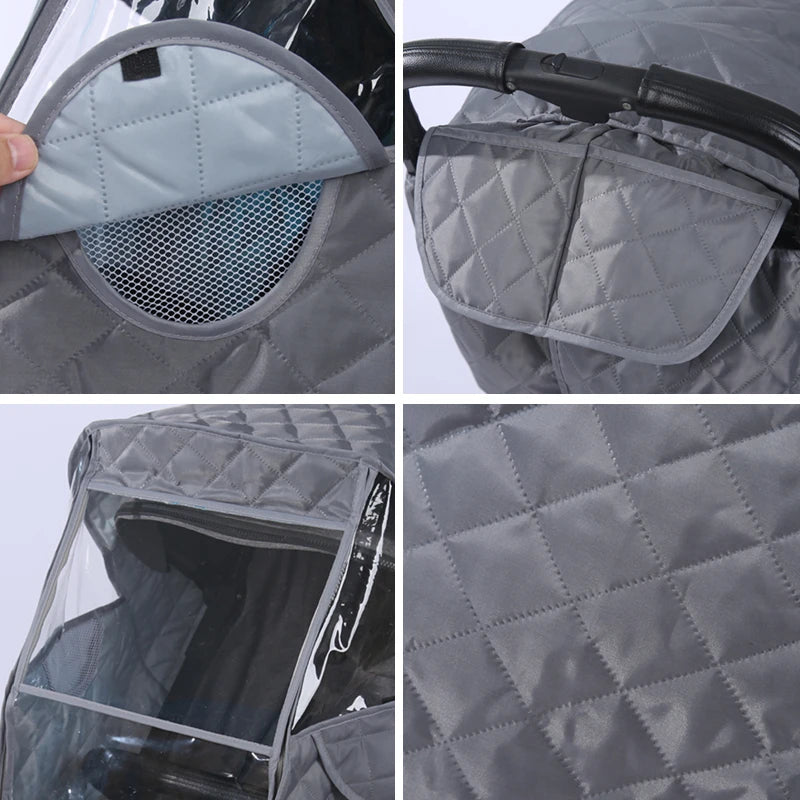 Universal Winter Waterproof Stroller Rain Cover by HitMyNeed