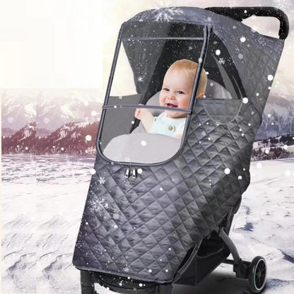 Universal Winter Waterproof Stroller Rain Cover L by HitMyNeed