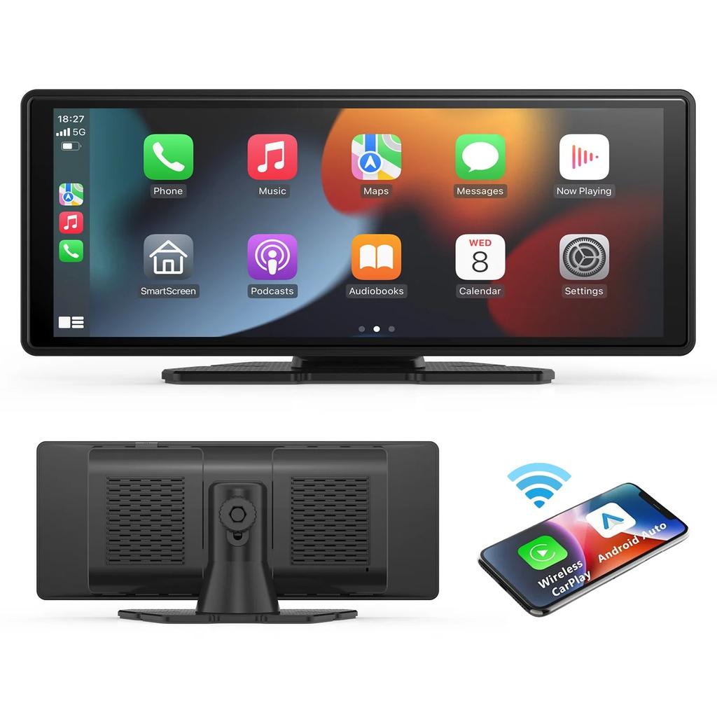 Universal Wireless CarPlay & Android Auto Touchscreen by HitMyNeed