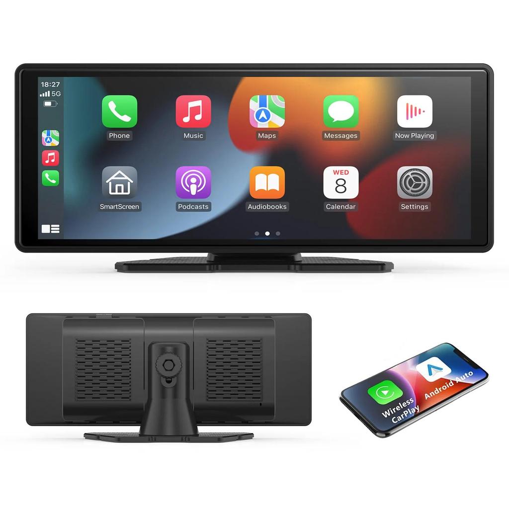 Universal Wireless CarPlay & Android Auto Touchscreen Without Rear Camera by HitMyNeed