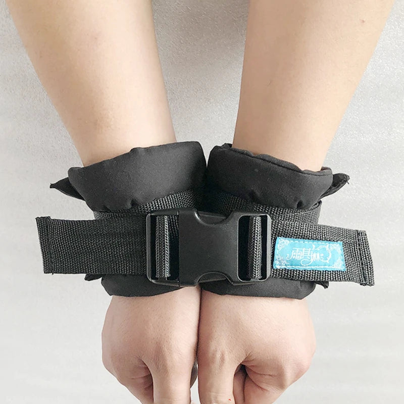 Universal Wrist & Ankle Restraint Strap for Bedridden Care by HitMyNeed