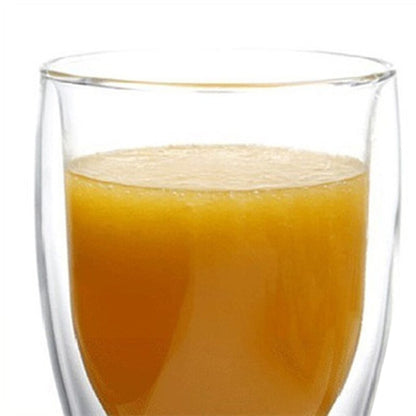 Upside Down Beer Bottle Double-Wall Glass 400ml by HitMyNeed