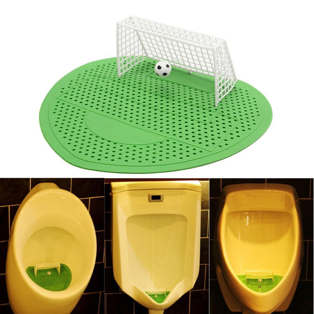 Urinal Mat Soccer Design Splash Guard Screen by HitMyNeed