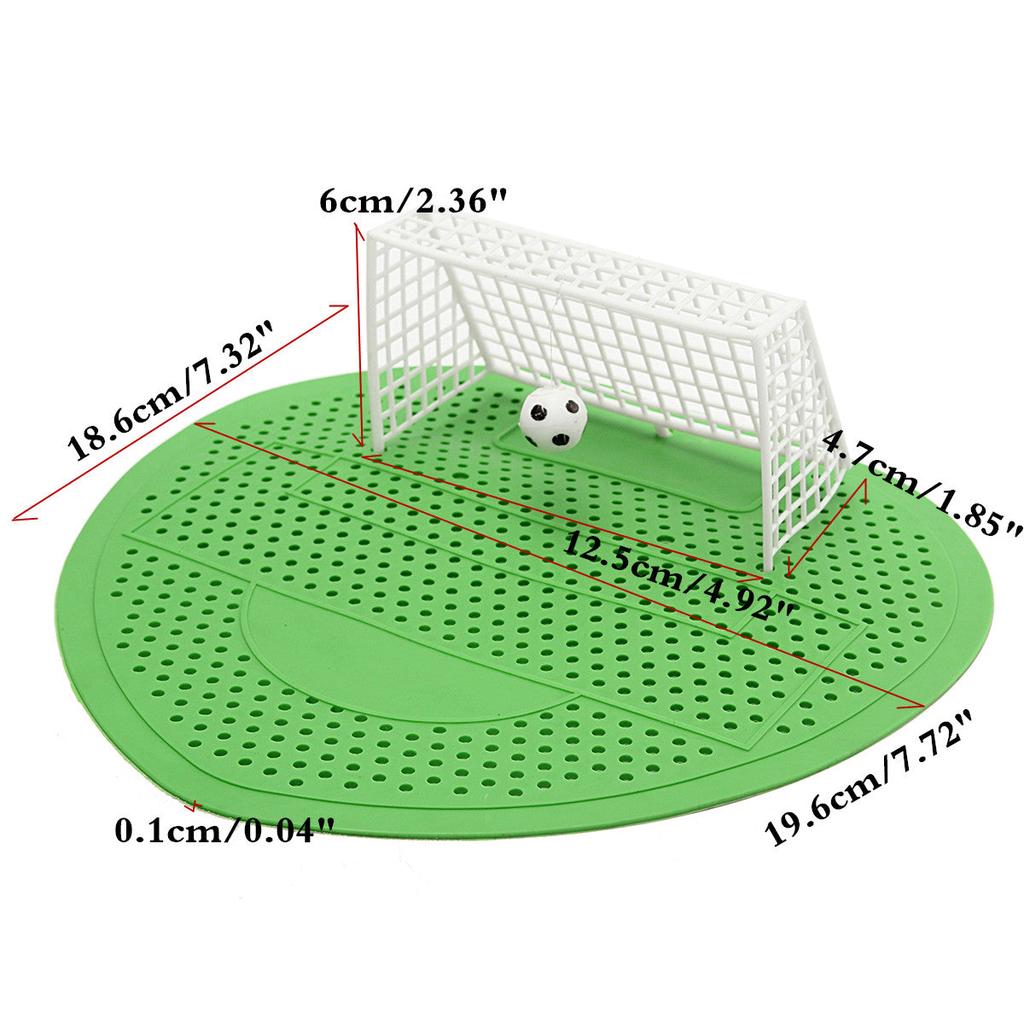 Urinal Mat Soccer Design Splash Guard Screen by HitMyNeed
