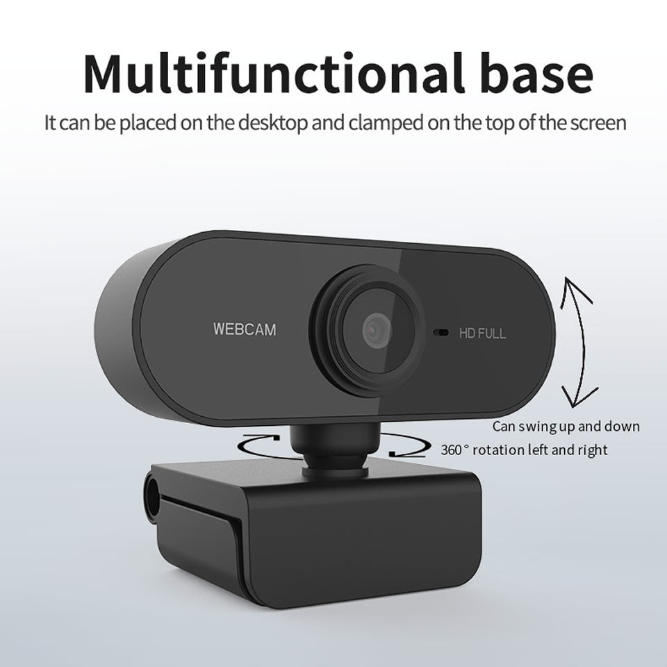 USB 1080P HD Web Camera with Microphone by HitMyNeed