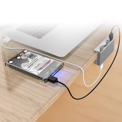 USB 3.0 4-Port Clamp Hub & Charging Station by HitMyNeed