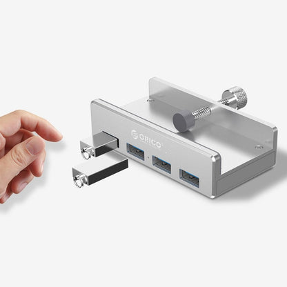 USB 3.0 4-Port Clamp Hub & Charging Station by HitMyNeed