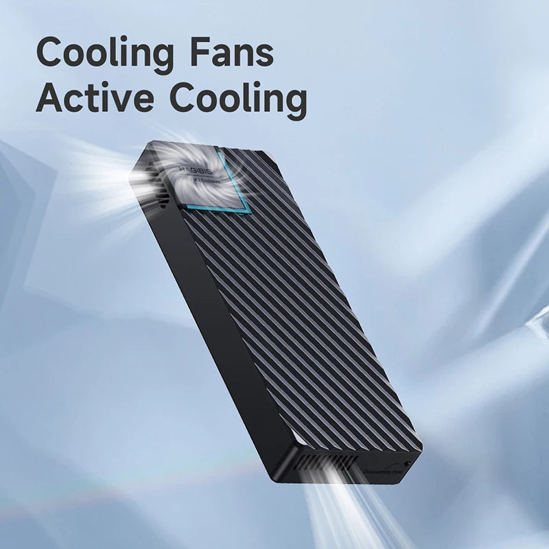 USB 4.0 40Gbps M.2 NVMe SSD Enclosure 4TB by HitMyNeed