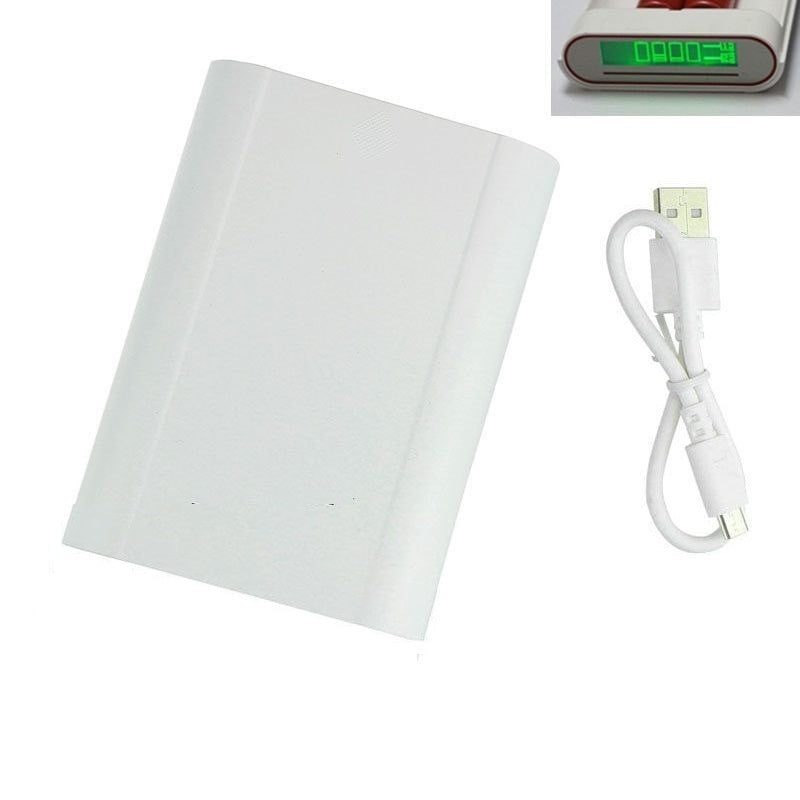 USB 5V Dual Output 18650 Battery Charger with LCD by HitMyNeed