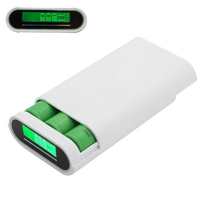 USB 5V Dual Output 18650 Battery Charger with LCD by HitMyNeed