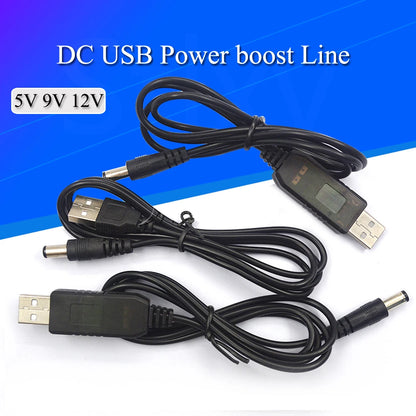 USB 5V to 9V / 12V Step-Up Power Converter Cable by HitMyNeed