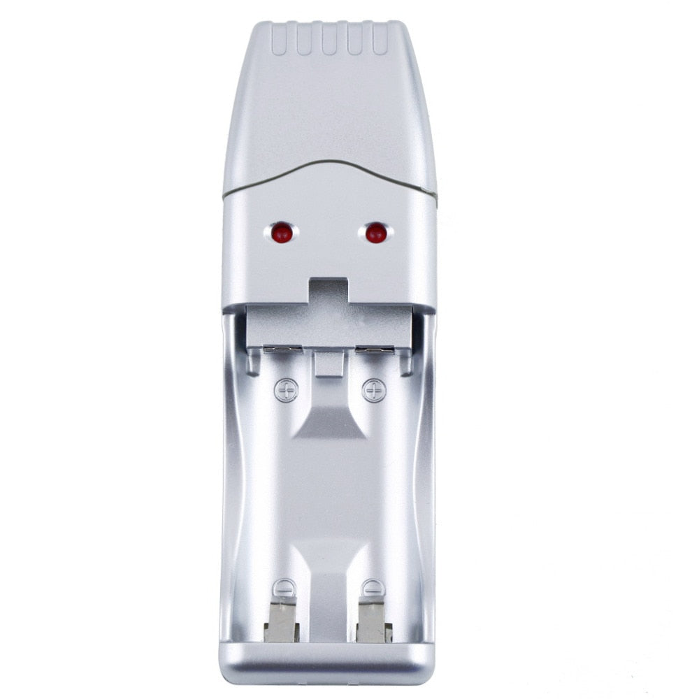 USB AA/AAA Ni-MH Battery Charger, 2-Slot by HitMyNeed