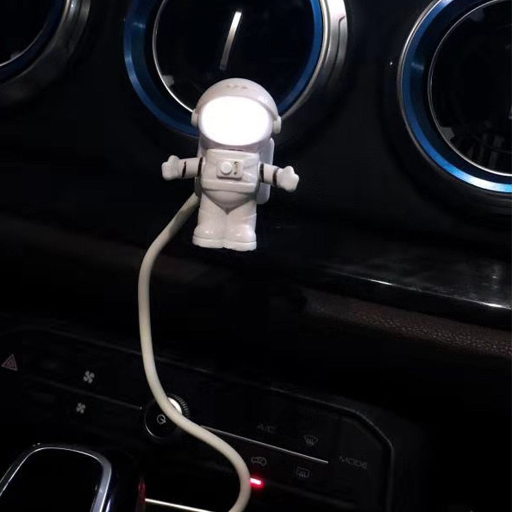 USB Astronaut Reading Light Lamp with Flexible Neck by HitMyNeed