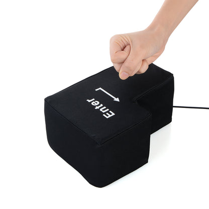 USB Big Enter Key Pillow - Oversized Enter Button by HitMyNeed
