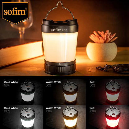 USB-C 21700 Rechargeable Camping Lantern with Power Bank by HitMyNeed