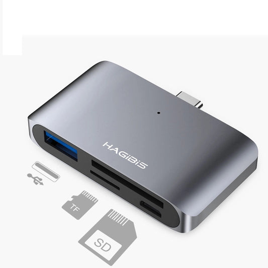 USB‑C Card Reader & OTG Adapter with SD/TF & USB 3.0 by HitMyNeed