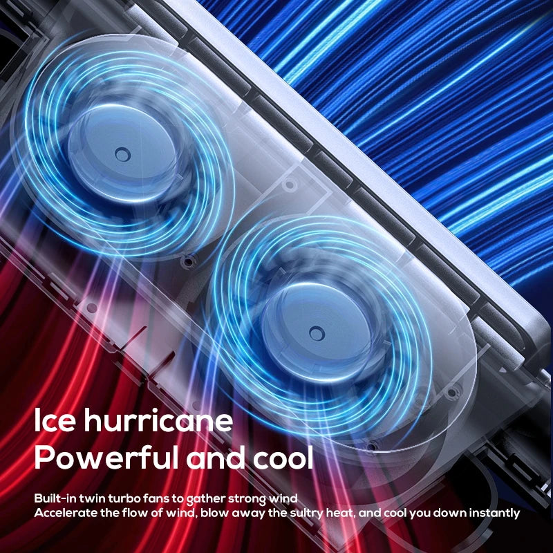 USB Car Headrest Fan for Front & Rear Seats by HitMyNeed