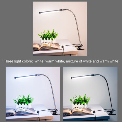 USB Clip-On LED Desk Lamp with 3 Color Modes by HitMyNeed