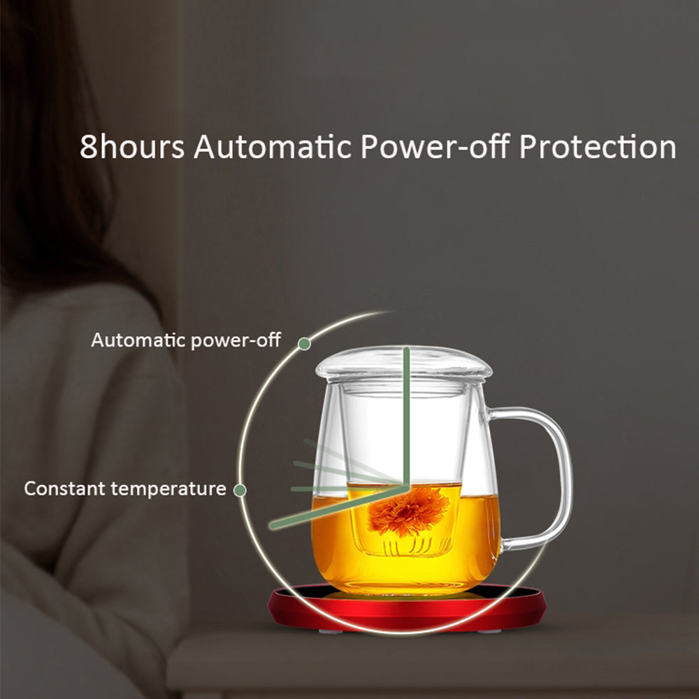 USB Coffee Mug Warmer with Touch Temperature Control by HitMyNeed