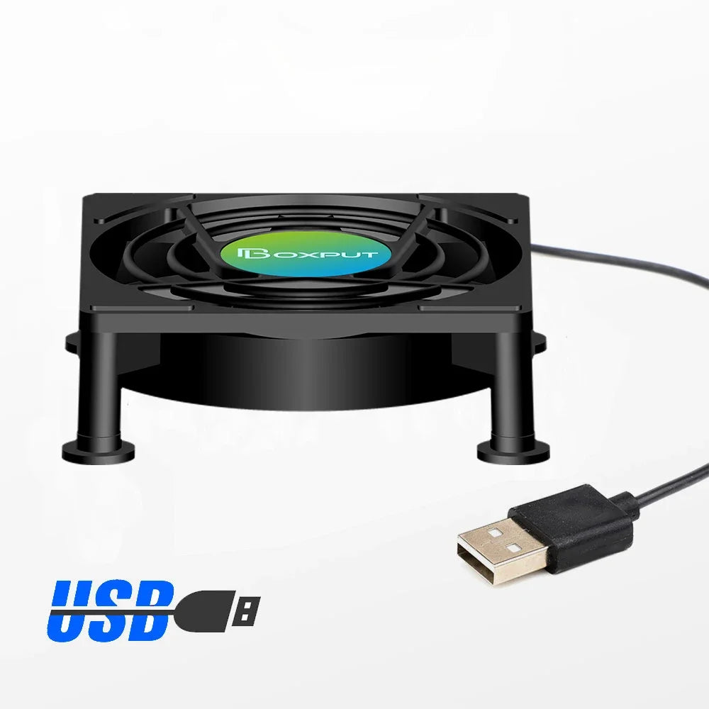 USB Cooling Fan for Android TV Box & Router by HitMyNeed