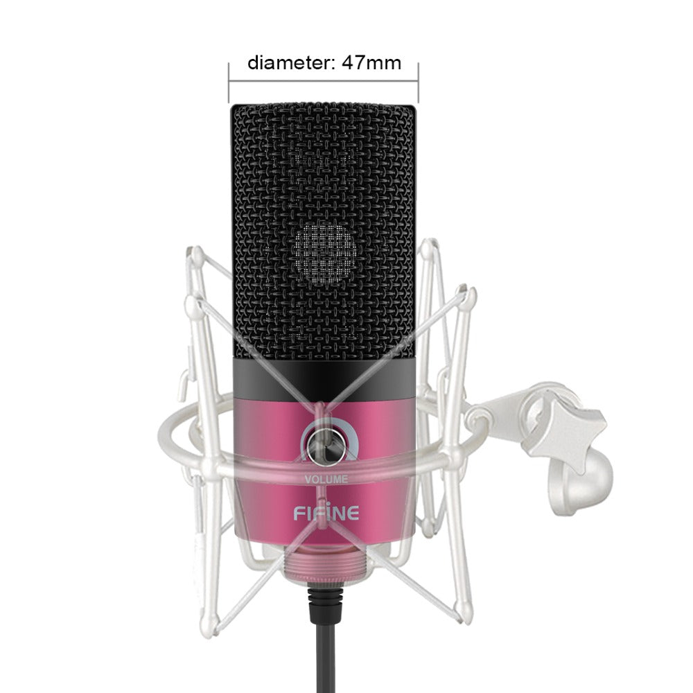 USB Desktop Condenser Microphone with Tripod Stand by HitMyNeed