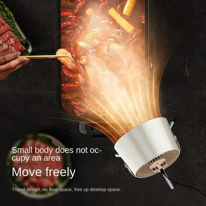 USB Desktop Range Hood Portable Exhaust Fan by HitMyNeed
