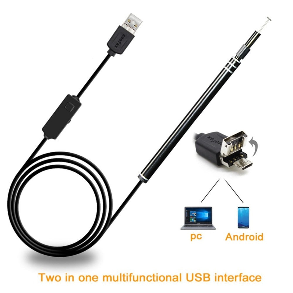 USB Digital Otoscope Earpick with Video Camera by HitMyNeed