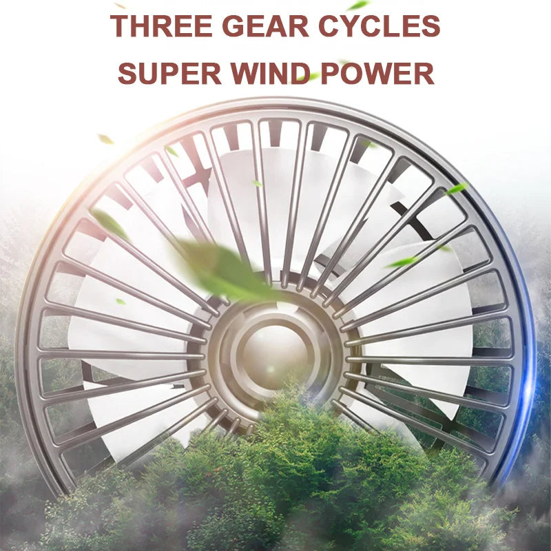 USB Dual-Head 3-Speed Car Seat Back Cooling Fan by HitMyNeed