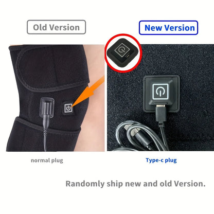 USB Electric Knee Heating Pad Brace for Arthritis by HitMyNeed