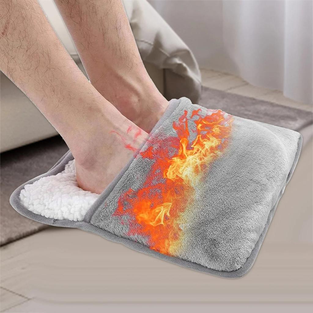 USB Electric Plush Foot Warmer Heating Pad by HitMyNeed
