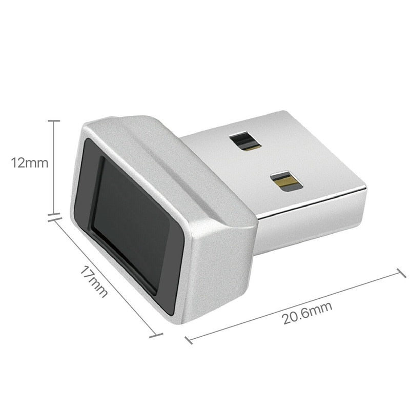 USB Fingerprint Scanner for Windows Laptops & PCs by HitMyNeed