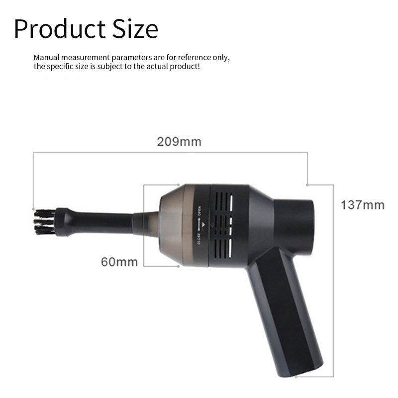 USB Handheld Keyboard Vacuum Cleaner by HitMyNeed