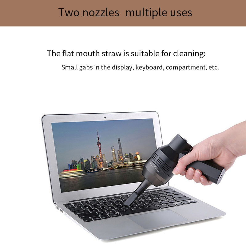 USB Handheld Keyboard Vacuum Cleaner by HitMyNeed