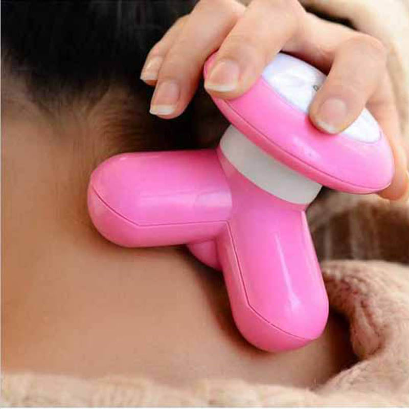 USB Handheld Triangle Electric Body Massager by HitMyNeed