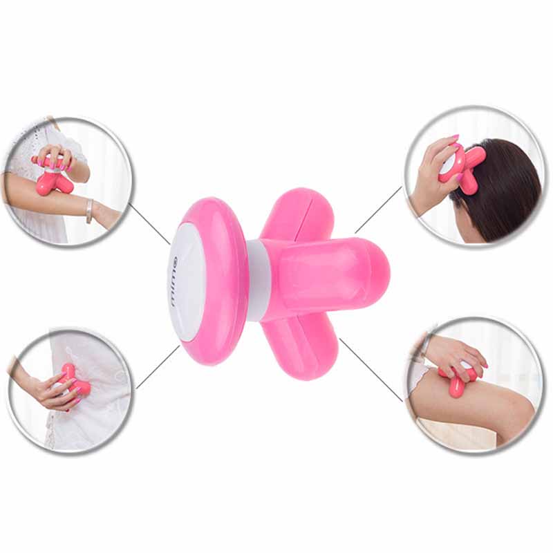 USB Handheld Triangle Electric Body Massager by HitMyNeed