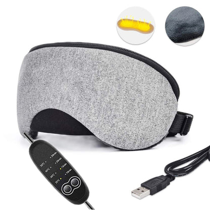 USB Heated Eye Mask for Sleep and Eye Relief by HitMyNeed