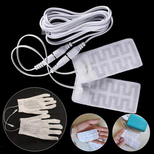 USB Heated Gloves with Carbon Fiber Warming Pads by HitMyNeed