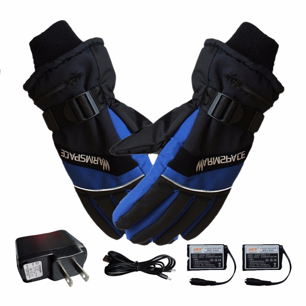 USB Heated Gloves with Rechargeable Batteries by HitMyNeed