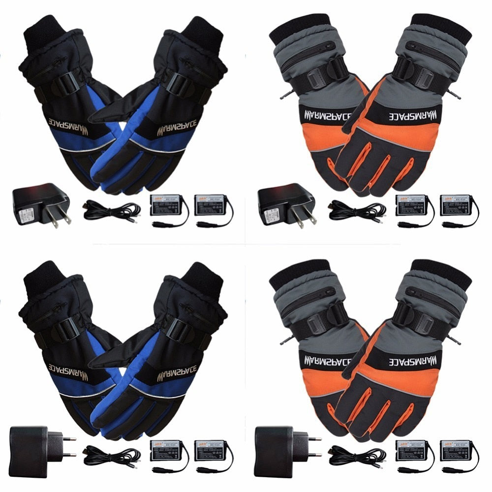 USB Heated Gloves with Rechargeable Batteries by HitMyNeed
